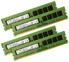 4x 8GB 32GB DDR3 ECC UDIMM RAM
