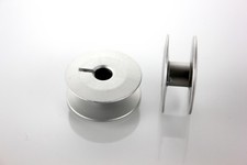 10 Näh Spulen #5 Metall 25x11 kompatibel mit Singer Brother Pfaff u.a.