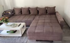 Couch / Big Sofa / Wohnlandschaft l form wenig benutzt