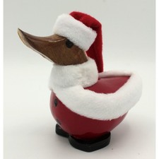 Weihnachts - Küken Ente Holz