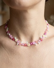 Blumen choker damen Freundin