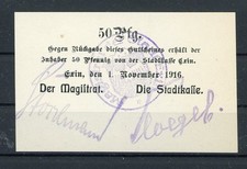 Exin 50 Pfennig Notgeld .................................................2/28072