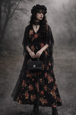 Original 70er Hippie Maxikleid