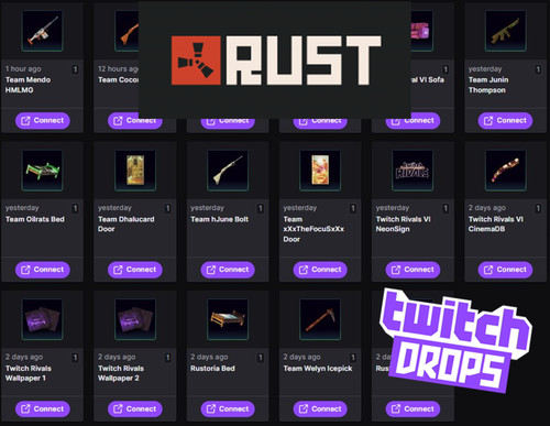 Rust twitch drops - rust,