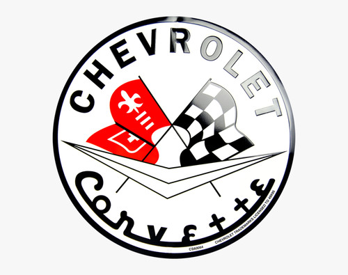 Chevrolet corvette schild - us,
