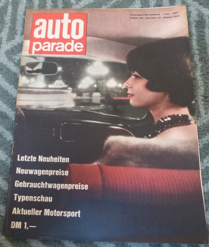 Auto parade 1961 - auto,