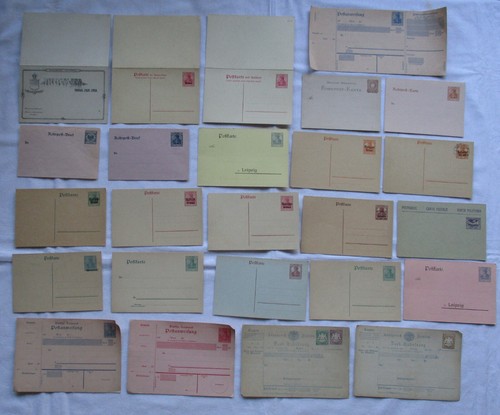 Sammlung 100 ganzsachen - sammlung,