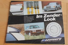 PROSPEKT brochure Tuning Zender VW BMW Opel Mercedes Porsche 911 930 50 Seiten
