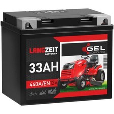 Langzeit Rasentraktor Batterie