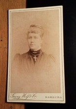 Girl - Young Woman with Cross