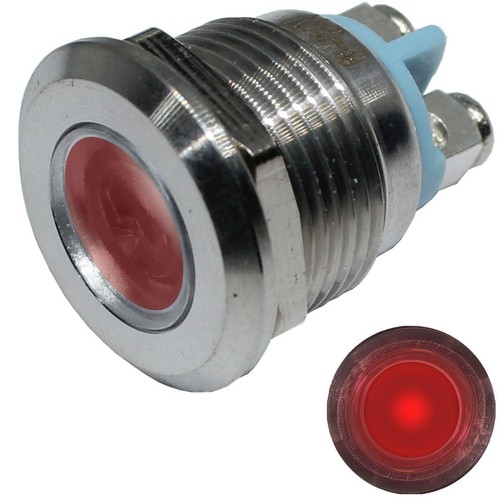 Edelstahl kontrollleuchte v2a - edelstahl,