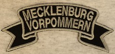 Patch Aufnäher #81 Mecklenburg Vorpommern, Biker Route 66 Motorrad Custombike