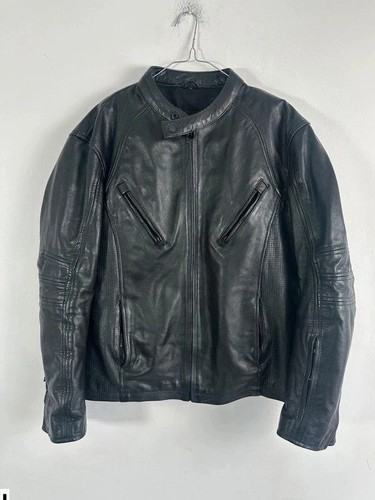 Leder biker motorrad jacke - 16,