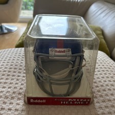 NFL Riddell SPEED Revolution Mini Football Helm New York Giants in Box