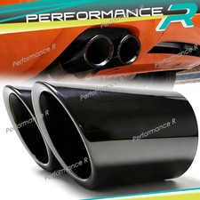 Auspuffblenden schwarz 66mm