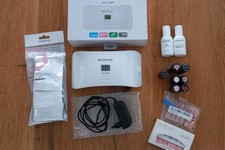 NeoNail UV/LED Lampe Set mit UV-Gel Nagellacken + Nail Cleaner & Remover + Zubeh