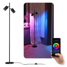 TAVIRA Stehlampe schwarz