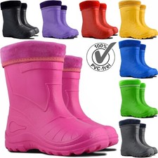 Gummistiefel Regenstiefel Kinder Thermostiefel Stiefel gefüttert EVA Superleicht