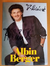 Autogrammkarte Albin Berger Autogramm Die Flippers