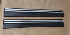 Mercedes Benz W208 C208 CLK Einstiegsleisten Links Rechts SET 2086800135 SCHWARZ