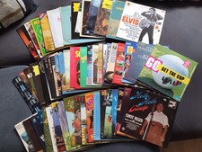 XXL Sammlung Platten Vinyl über 100 Schallplatten Elvis dabei Konvolut Paket