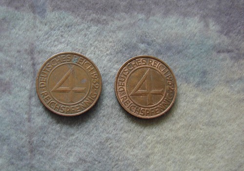 Reichspfennig 1932 a - 4,