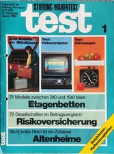 Warentest 01/1986 mit