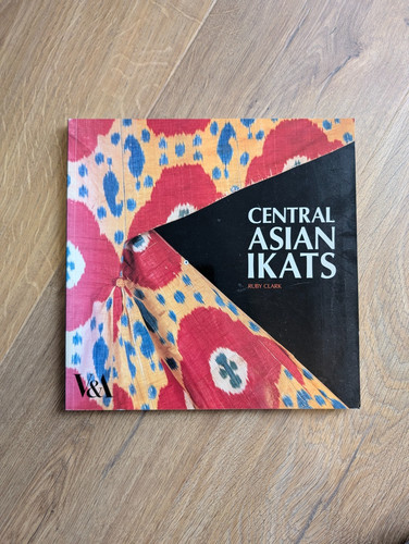 Central asian ikats ruby - central,