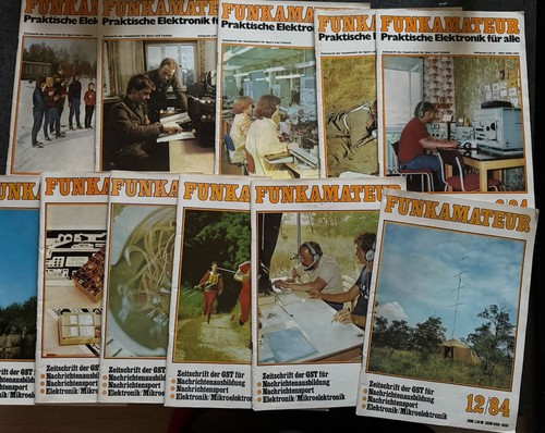 Funkamateur 1984 heft - heft, +