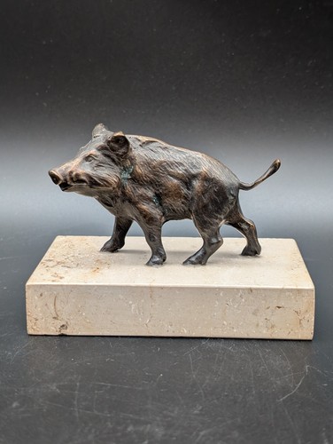 Bronze tier figur - tier, skulptur