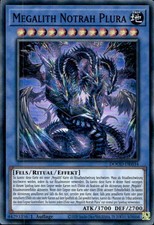 Megalith Notrah Plura DOOD-DE034 Super Rare Doom of Dimensions Yugioh Karte