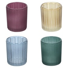 Glas Teelicht Kerzenhalter