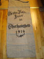 Alter Sack 1916 Bauern