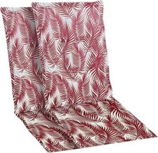 2er Set Gartenstuhlauflagen