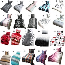 Winter Bettwäsche-Set | Thermo Fleece 135x200 | 155x220 | 200x200 2 - 3 teilig