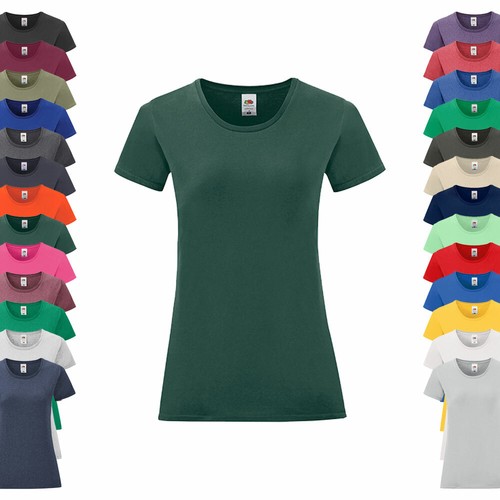 Shirt mit rundhalsausschnitt - mit,