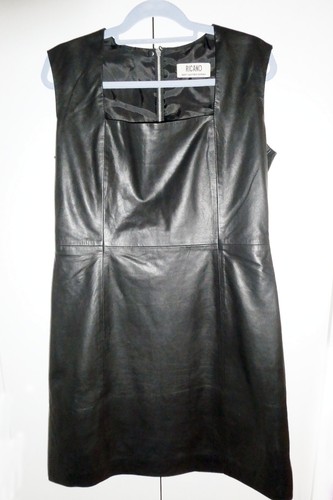 Lederkleid schwarz von - , ricano