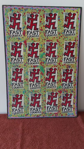 Fast forward pop art - forward",