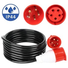 CEE Starkstromkabel 5G2,5mm² 400V 16A Kabel Verlängerungskabel 5 x 2,5 mm² 2-30m