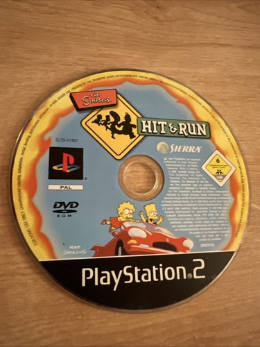 The simpsons hit run sony - the, (sony