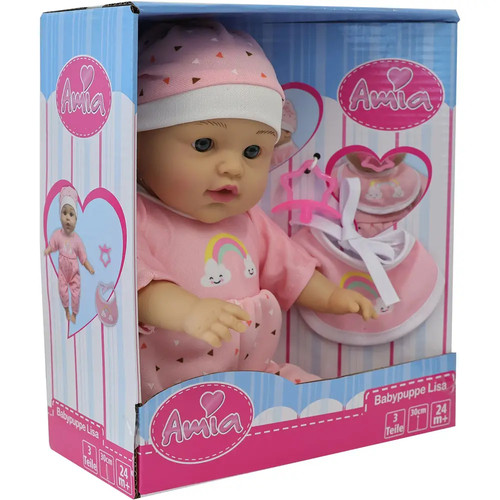 Amia babypuppe lisa 30 - babypuppe,