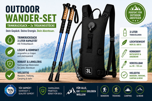 Trekking wander set mit - mit, 3l