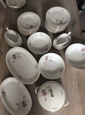 Bavaria Waldershof N Germany Speiseservice für 10 Personen, Blüten Blumen