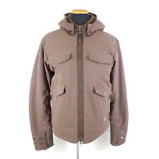 Mountain Hardwear Jacke Damen M Braun Sherpa Fleece Innenfutter Kapuze Outdoor
