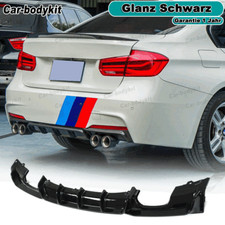 Gloss Black Rear Diffuser