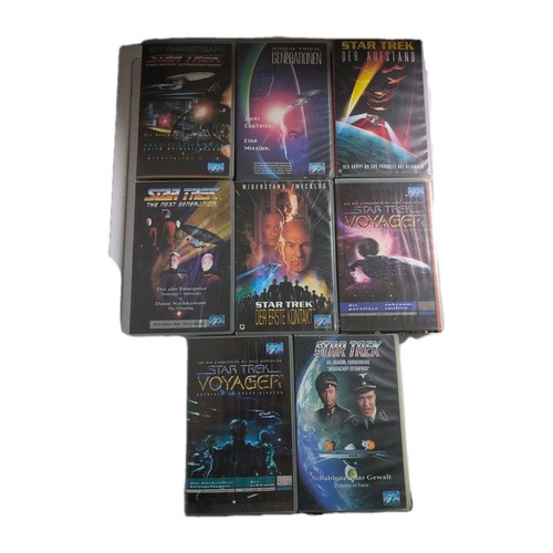Star trek vhs sammlung - star,