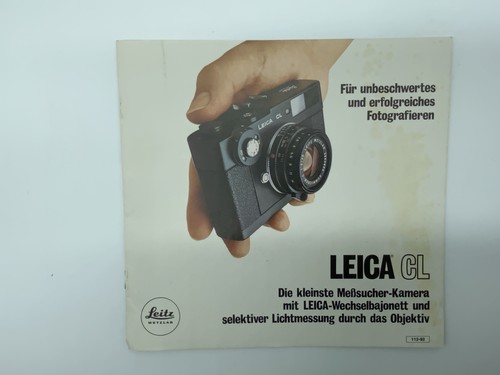 Leitz leica katalog - cl, deutsch