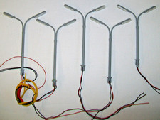 Viessmann Spur H0 - 5 x Peitschenleuchten aus Hobbyaufgabe - Zustand okay