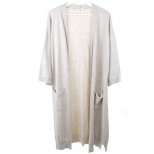 DEERBERG Cardigan Strickmantel Beige Gr. XL