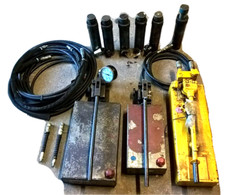 Weber Hydraulik Hebesatz Richtsatz hydraulischer Hebesatz 15t Hydrauikzyl